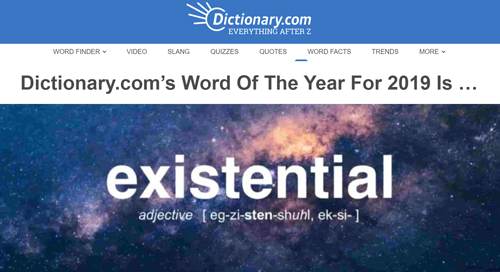 existential word of the year