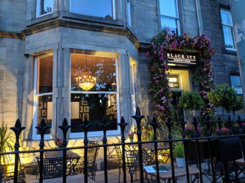 The Black Ivy in Bruntsfield was a fabulous location that also has a free co-working space.