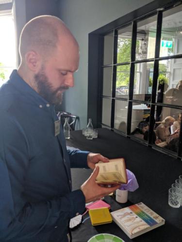 David looks up his day in the "Fortune-Telling Birthday Book." Is it accurate?